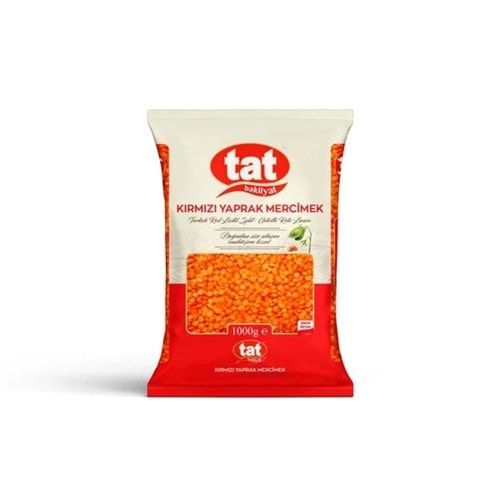 TAT KIRMIZI MERCİMEK YAPRAK 1KG