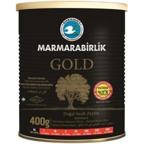 MARMARABİRLİK GOLD XL 400GR TNK