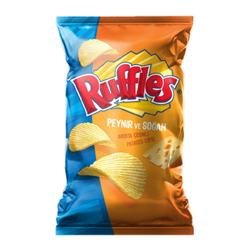 RUFFLES PEYNİR VE SOĞAN AROMLI CİPS 105GR