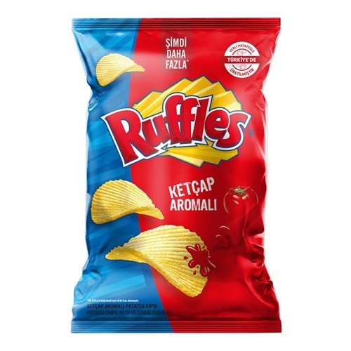 RUFFLES KETÇAP AROMALI CİPS 105GR