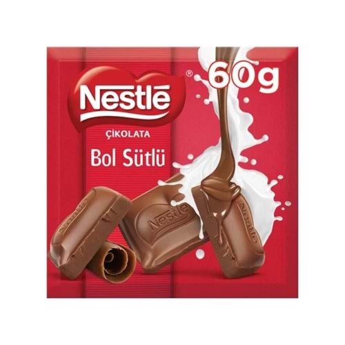 NESTLE BOL SÜTLÜ KARE 60GR