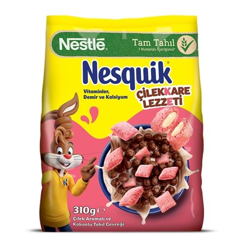 NESQUIK ÇİLEK KARE 310GR