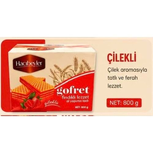 HACIBEYLER GOFRET ÇİLEKLİ