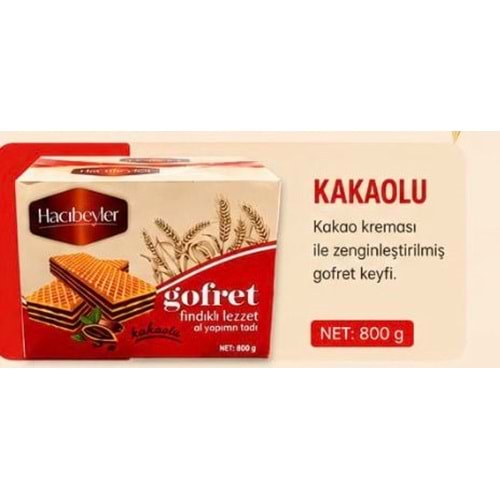 HACIBEYLER GOFRET ÇİKOLATALI