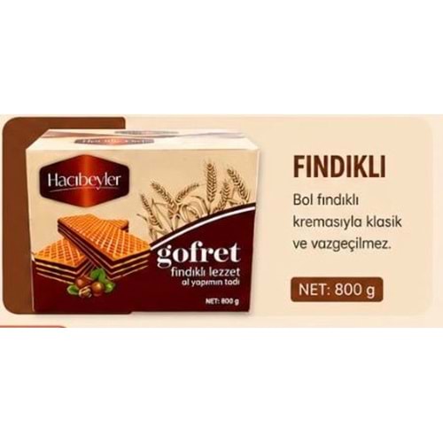HACIBEYLER GOFRET FINDIKLI