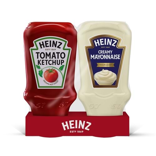 HEİNZ KETÇAP 375GR+MAYONEZ 330GR İKİLİ SET