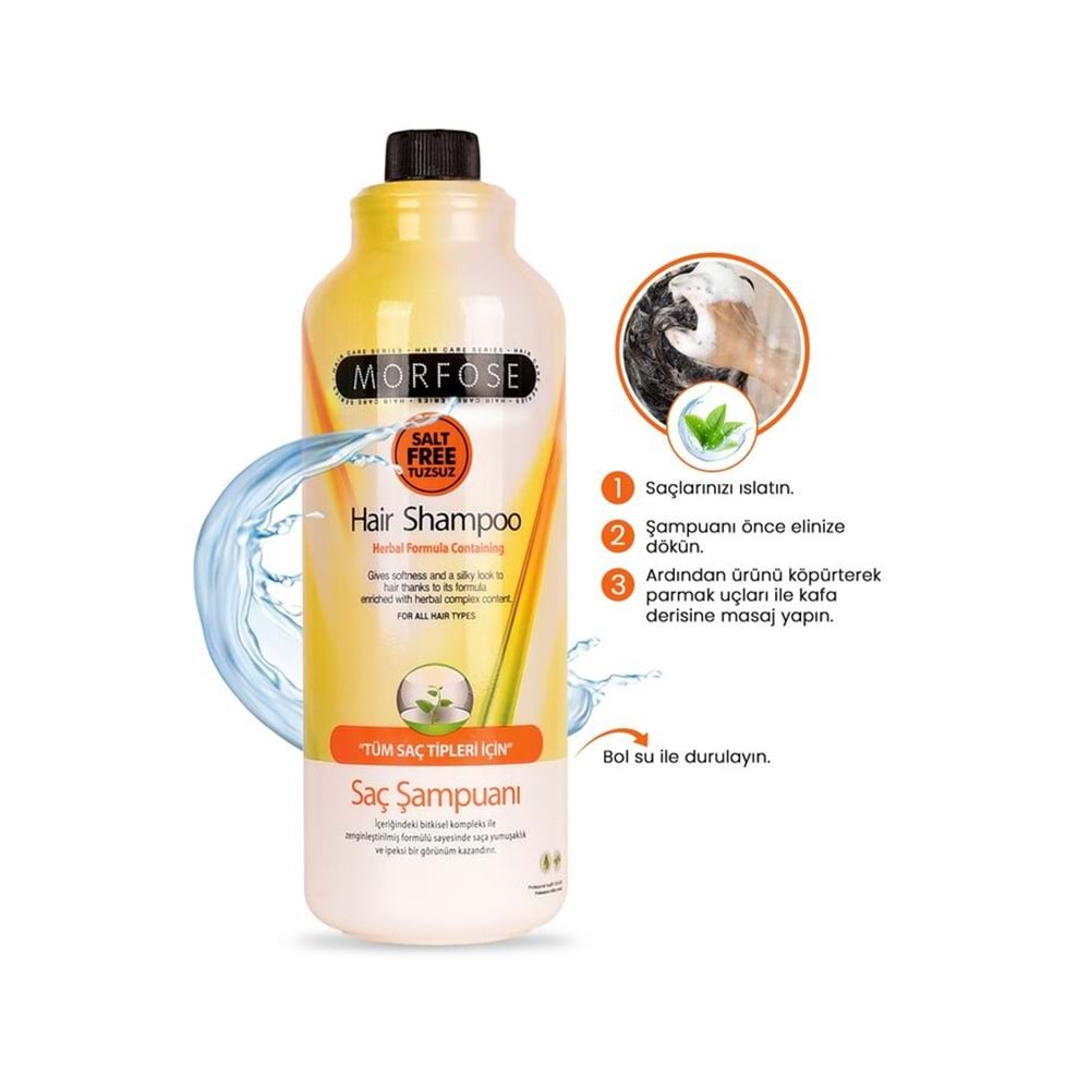 MORFOSE TUZSUZ ŞAMPUAN 1000ML
