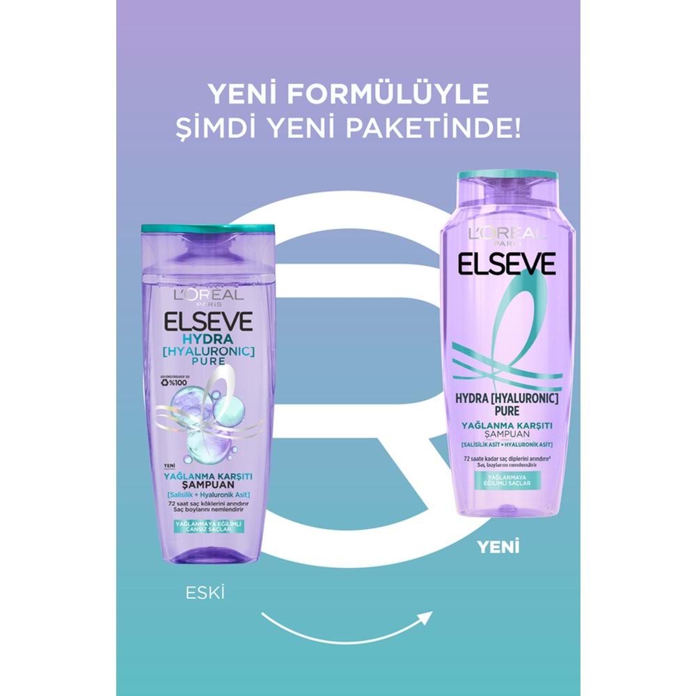 ELSEVE HYDRA PURE ŞAMPUAN 300ML