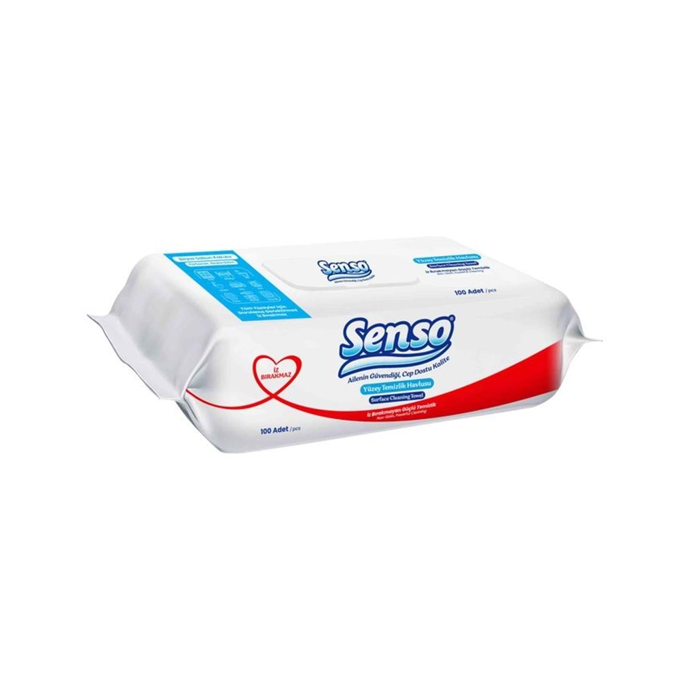 SENSO YÜZEY TEMİZLEME HAVLUSU 100LÜ