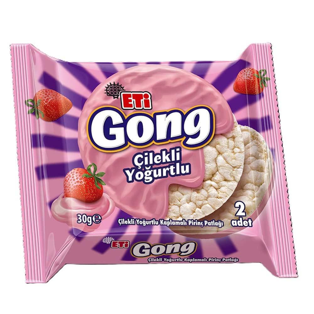 GONG ÇİLEKLİ YOĞURTLU 30GR