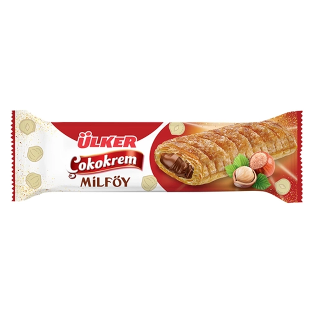 ÜLKER MİLFOY ÇOKOKREM DOLGULU 28GR