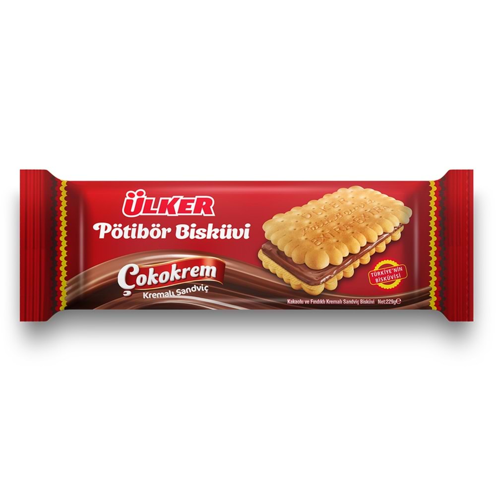 ÜLKER ÇOKOKREM PETİBÖR BİSKÜVİ 229GR