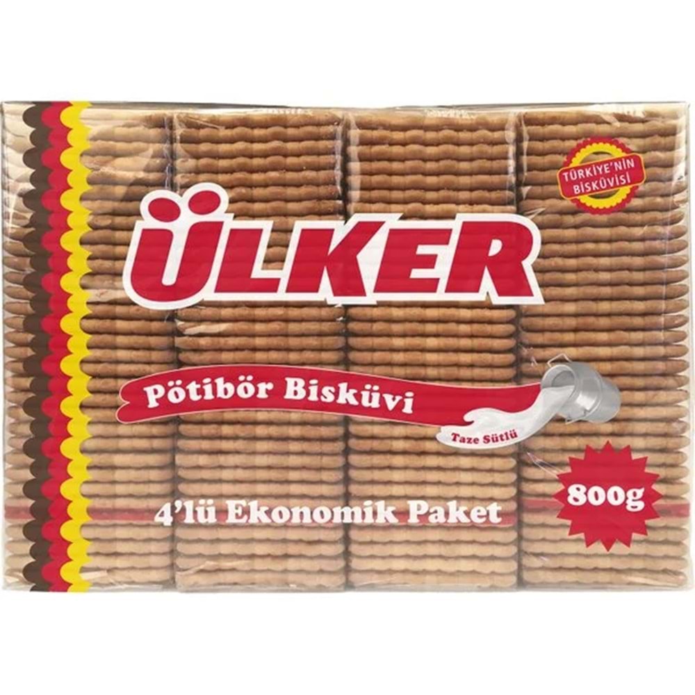 ÜLKER PETİBÖR BİSKÜVİ 4x200GR