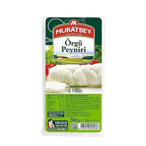MURATBEY ÖRGÜ PEYNİR 200GR