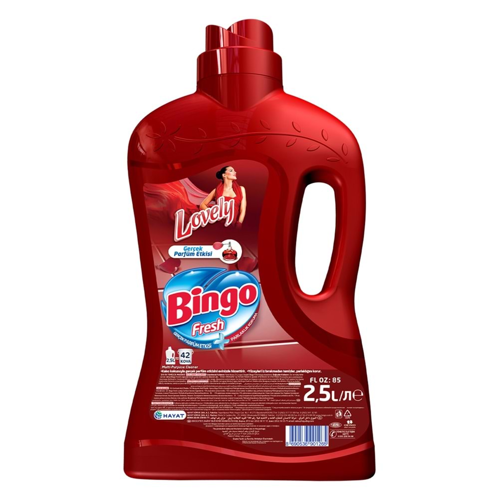 BİNGO FRESH LOVELY 2.5LT