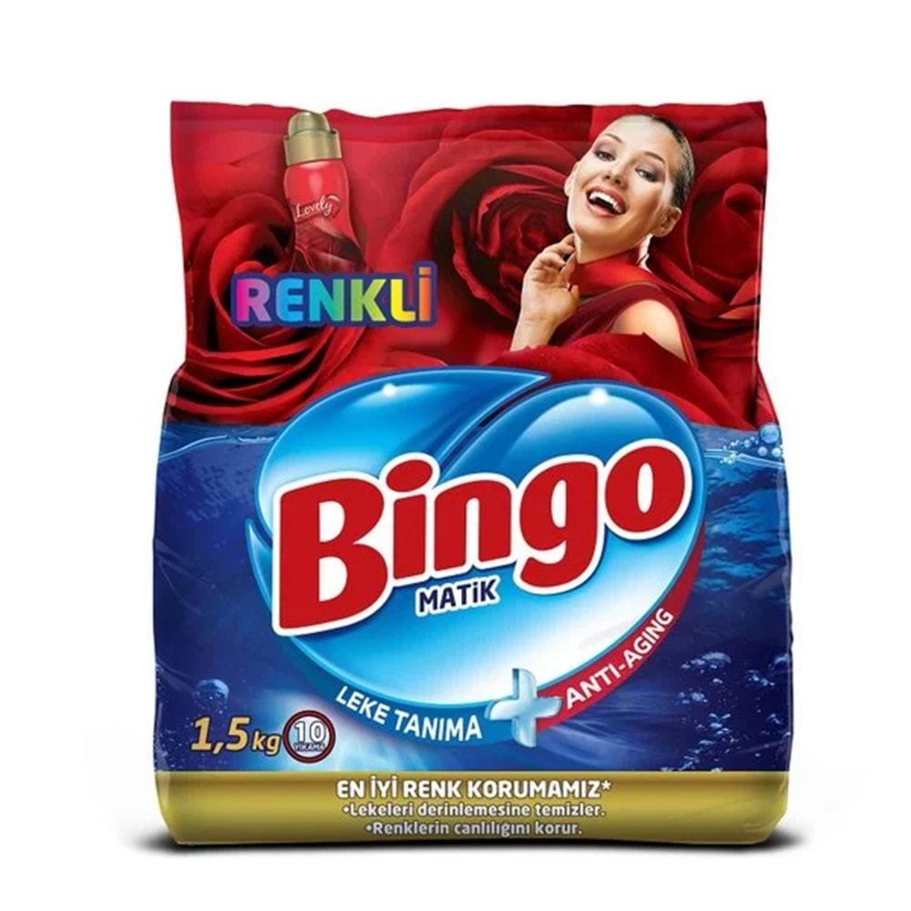 BİNGO MATİK KONSANTRE RENKLİ 1,5KG