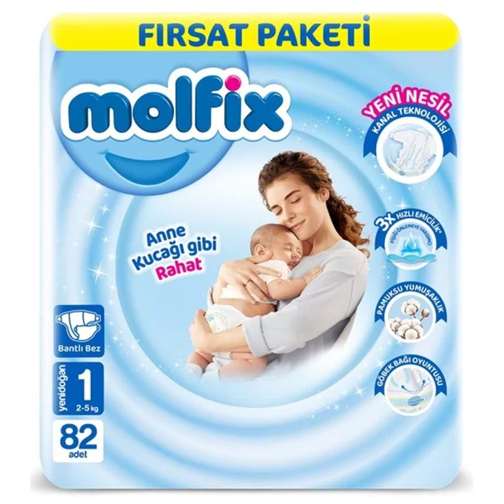 MOLFİX YENİDOĞAN NO:1 82 ADET