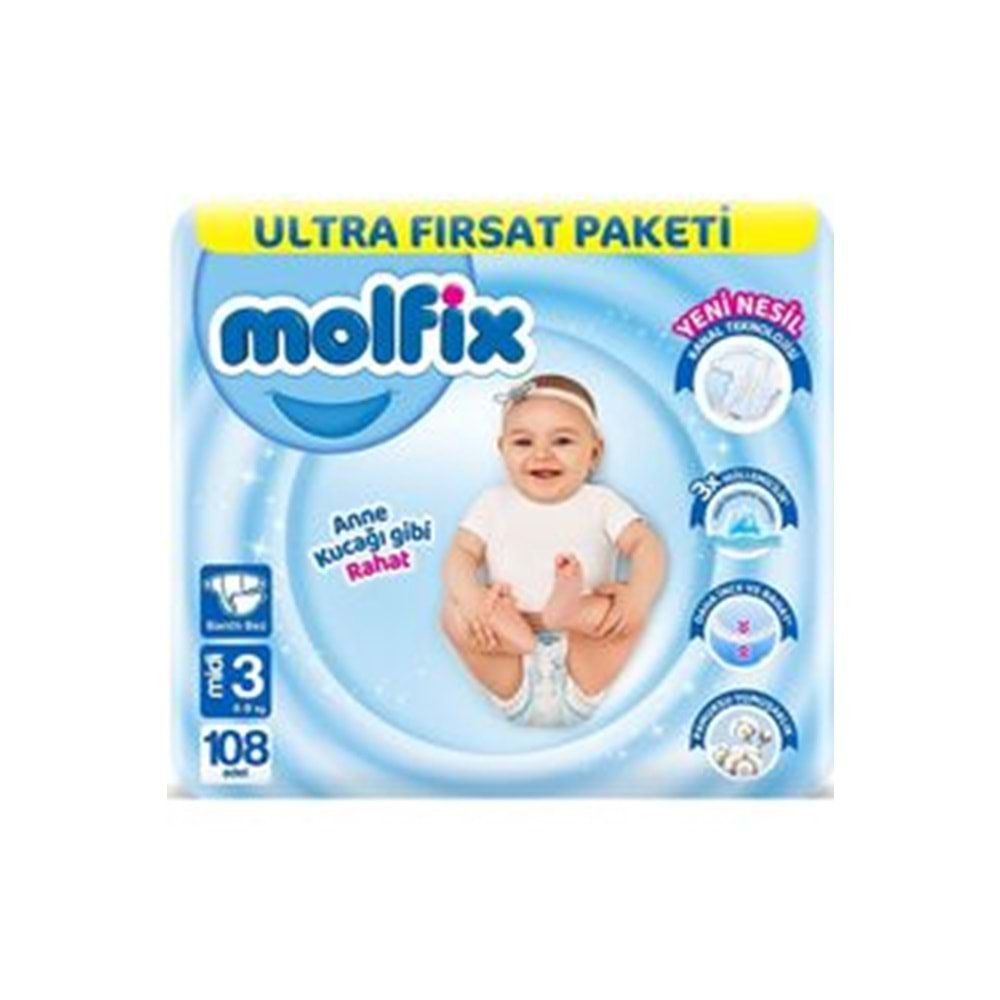 MOLFİX MİDİ NO:3 108 ADET