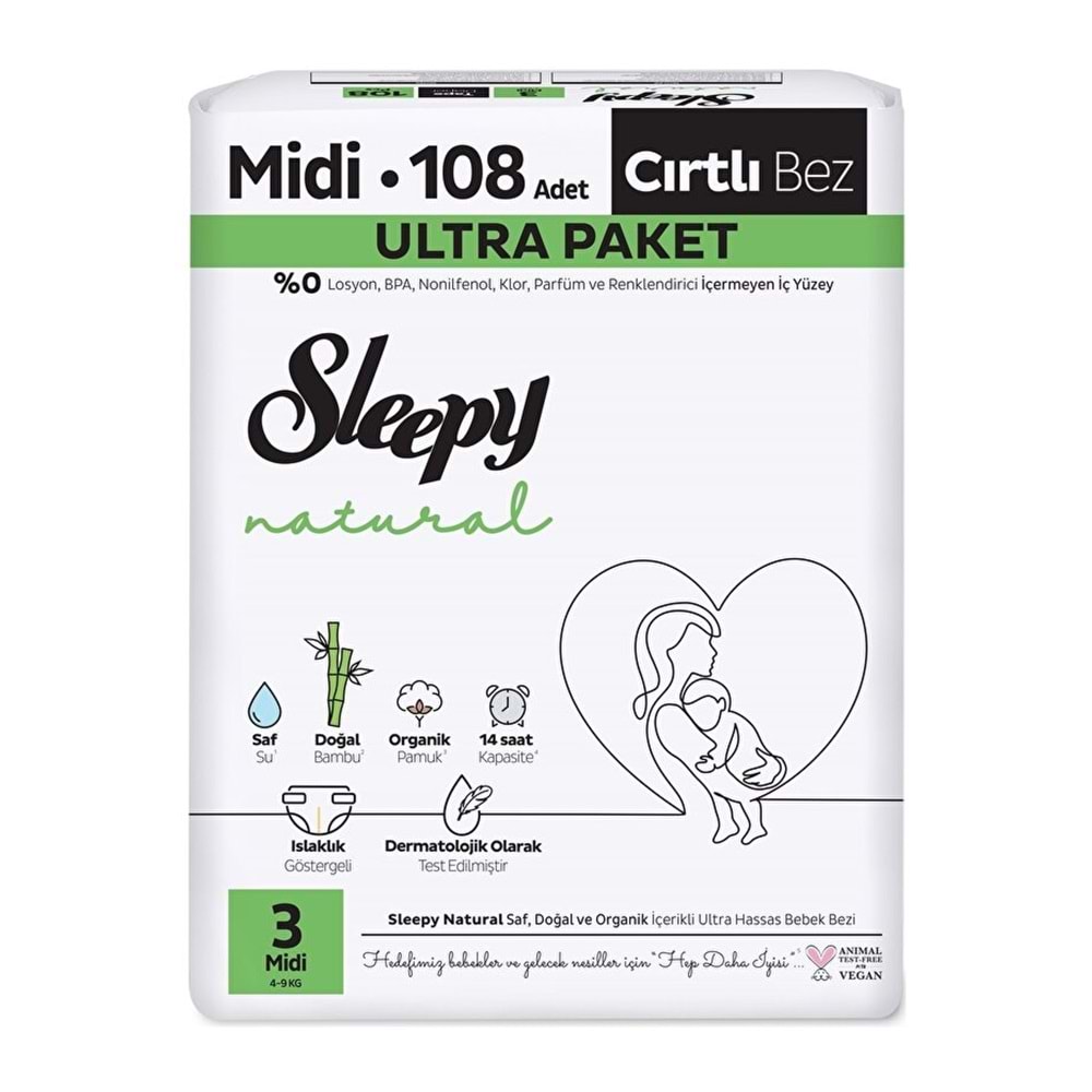 SLEEPY MİDİ NO:3 108 ADET