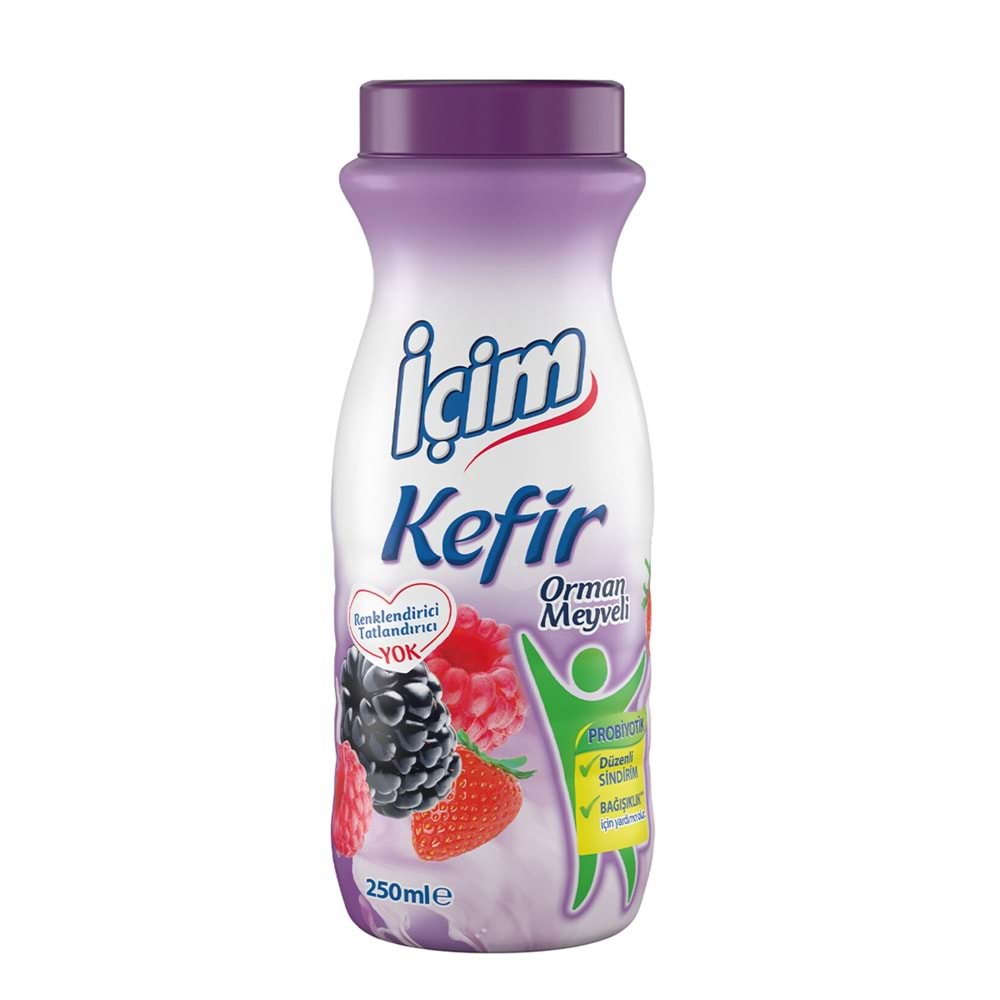 İÇİM KEFİR ORMAN MEYVELİ 250ML