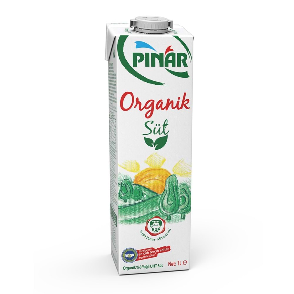 PINAR SÜT ORGANİK 1LT