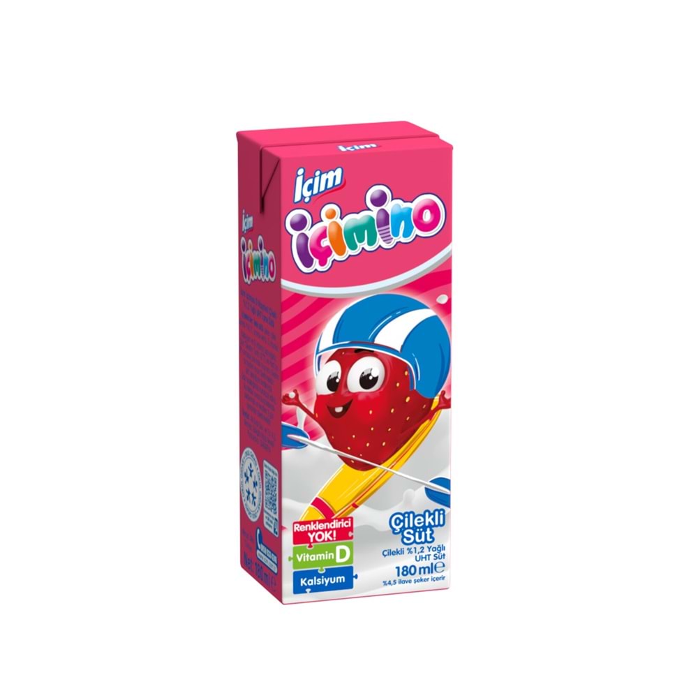İÇİMİO SÜT ÇİLEKLİ 180ML