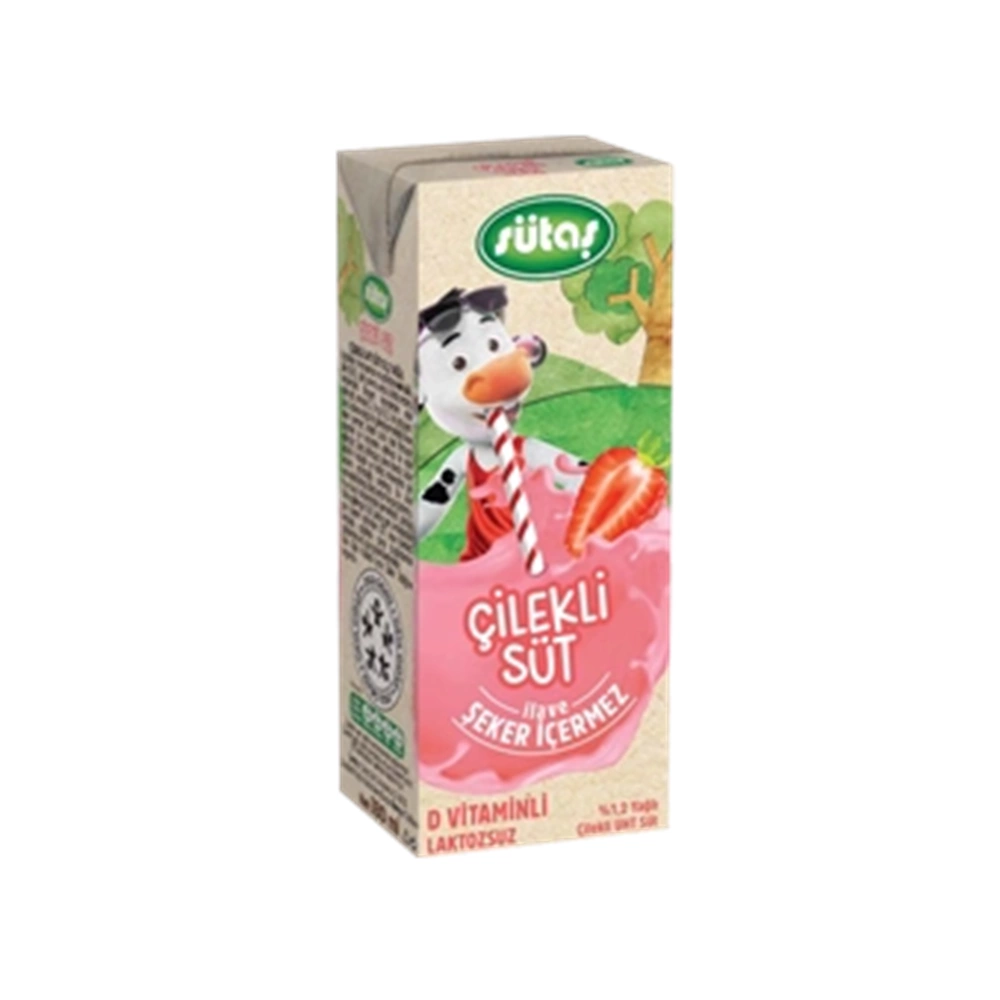 SÜTAŞ SÜT ÇİLEKLİ 180ML