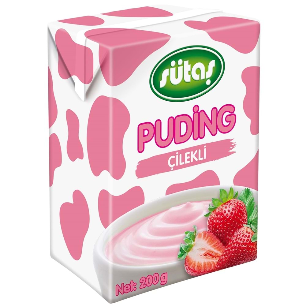 SÜTAŞ PUDİNG ÇİLEKLİ 200GR
