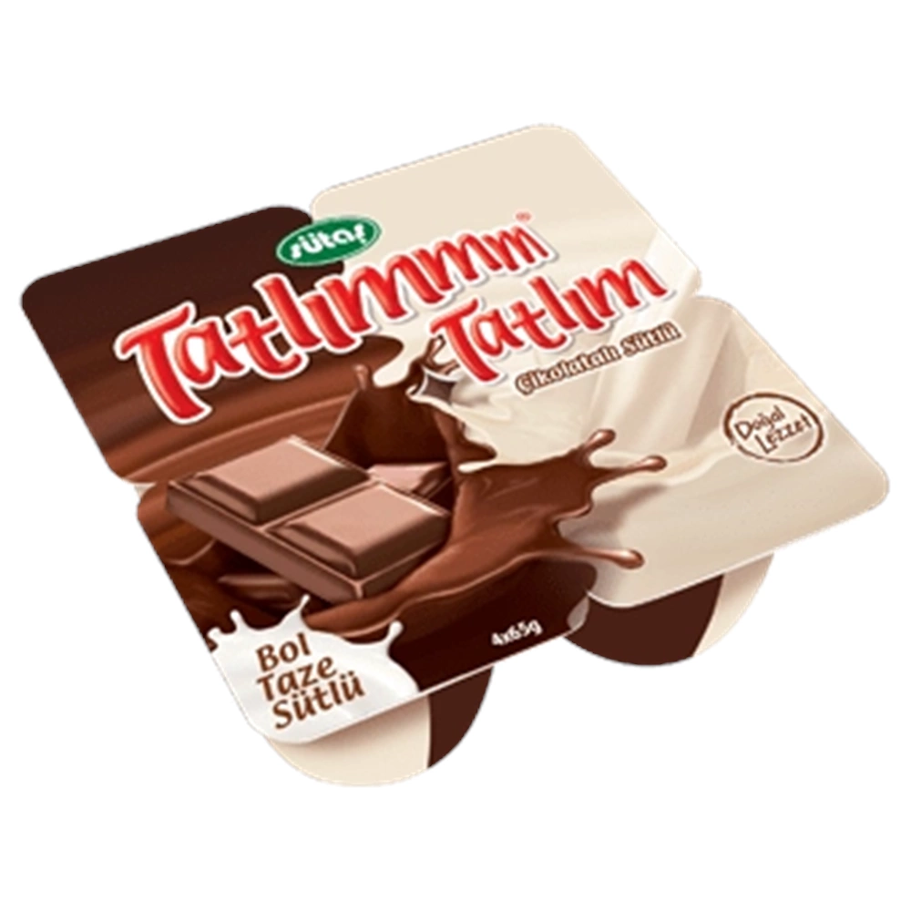 SÜTAŞ TATLIM ÇİKOLATALI 4x65GR