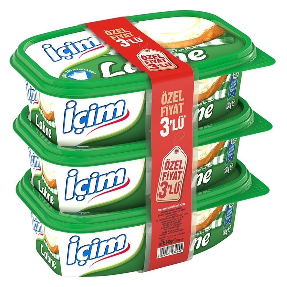 İÇİM LABNE 3x180GR