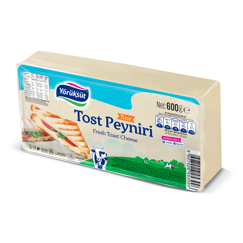 YÖRÜK TOST PEYNİRİ 600GR