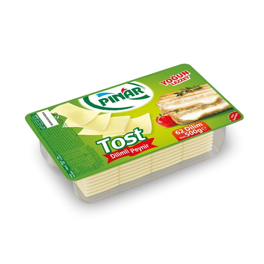PINAR DİLİMLİ TOST PEYNİRİ 500GR
