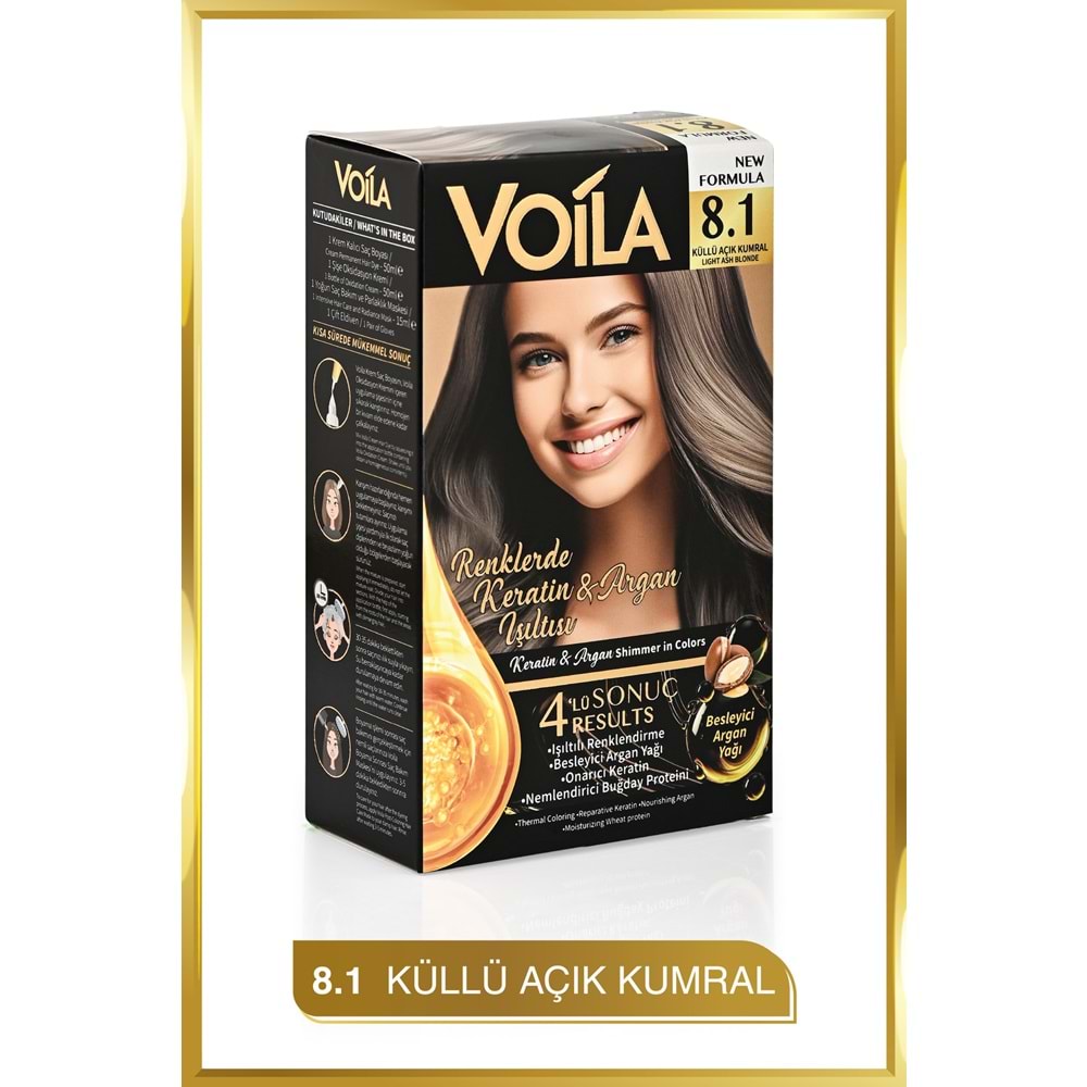 VOİLA KÜLLÜ AÇIK KUMRAL 8.1