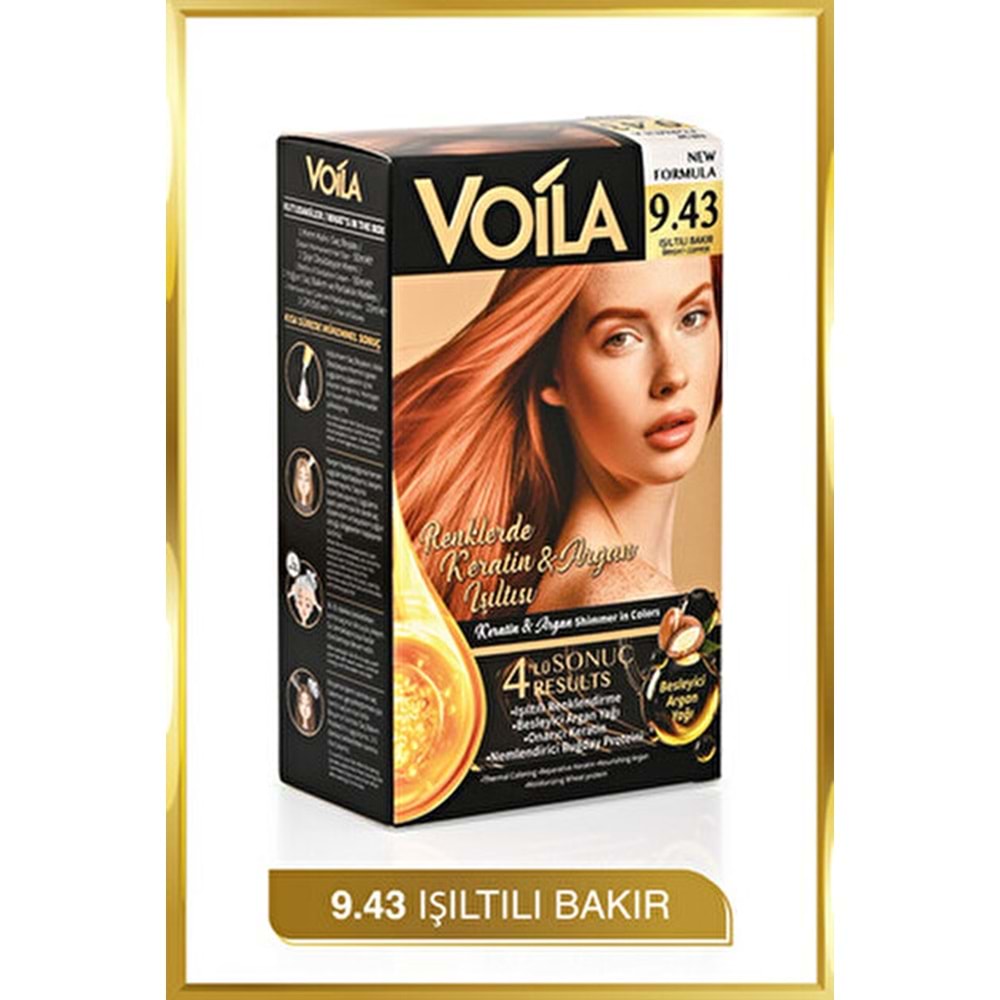 VOİLA IŞILTILI BAKIR 9.43