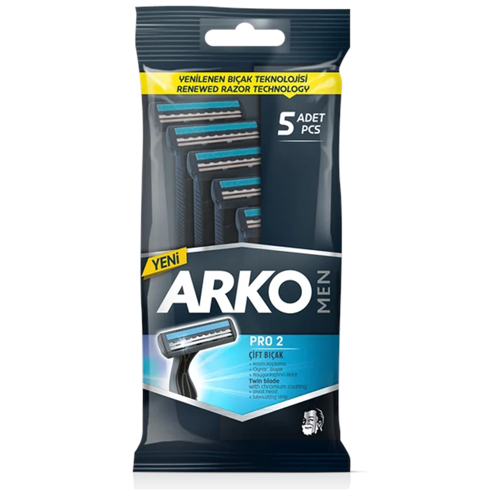 ARKO TIRAŞ BICAĞI T2. PRO 5Lİ POŞET