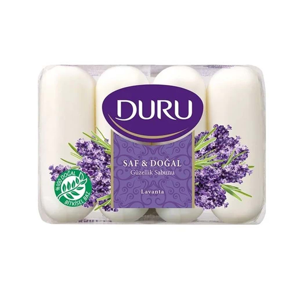 DURU SAF DOĞAL 4x70GR LAVANTA