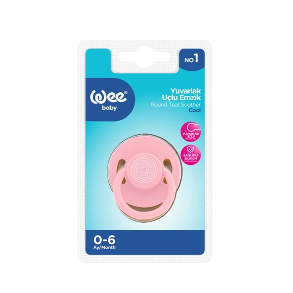 WEE BABY COOL YUVARLAK UÇLU EMZİK NO:1