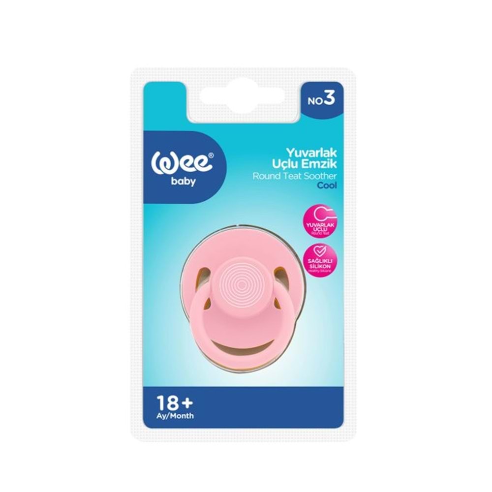 WEE BABY COOL YUVARLAK UÇLU EMZİK NO:3