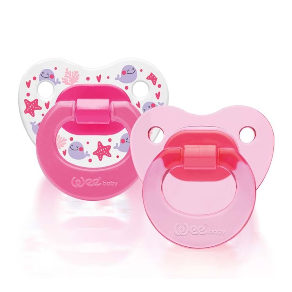 WEE BABY 2Lİ DAMAKLI EMZİK NO:3