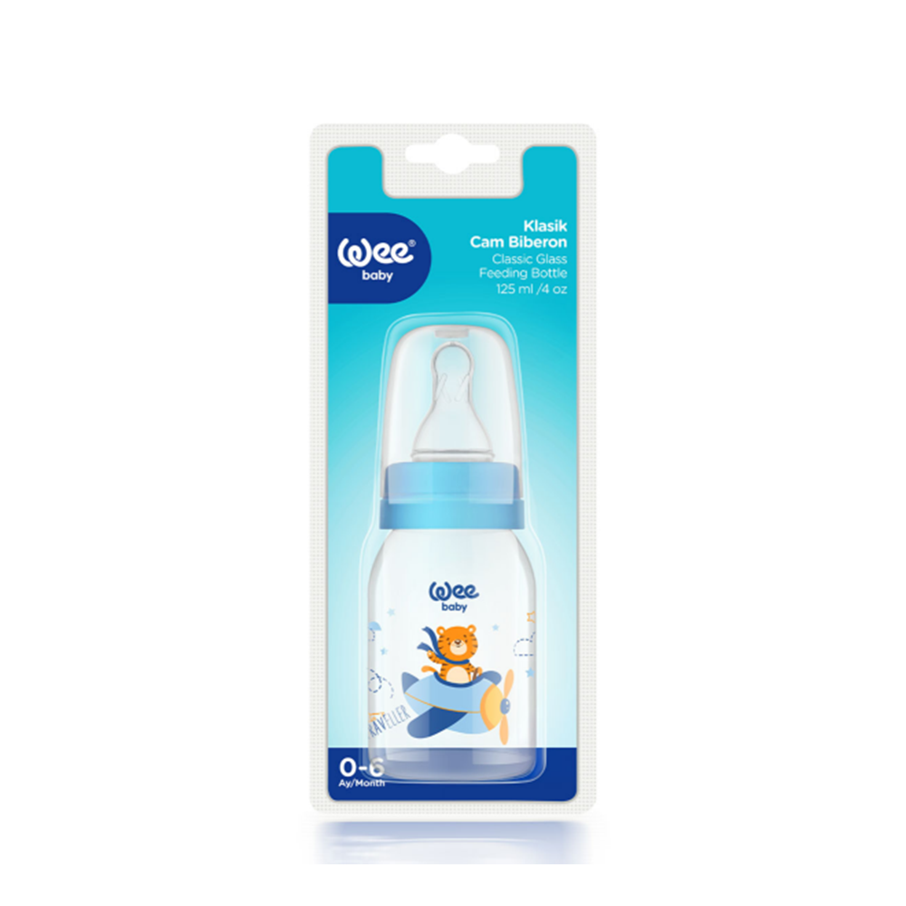 WEE BABY KLASİK CAM BİBERON 125ML