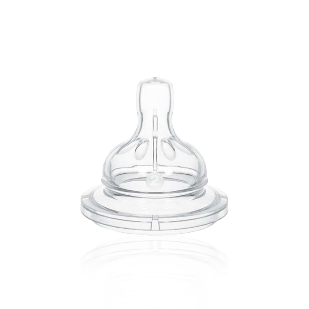 WEE BABY GENİŞ AĞIZLI BİBERON EMZİĞİ NORMAL AKIŞ NO:2