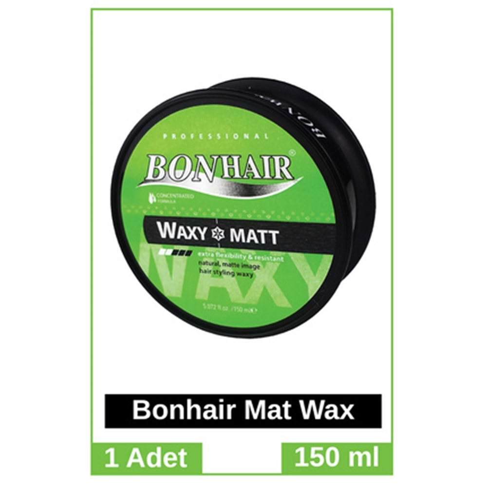BONHAIR WAXY 150ML STYLING MATT