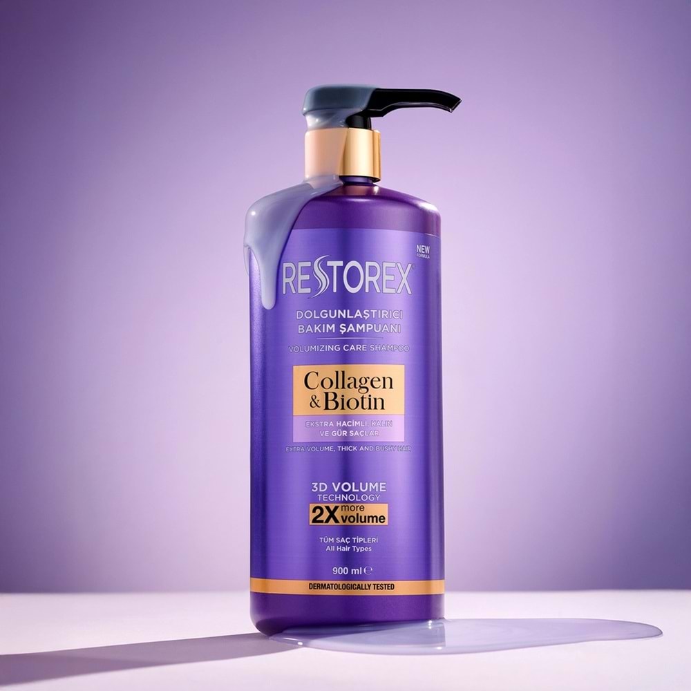 RESTOREX 900ML KOLAJEN BIOTIN ŞAMPUAN