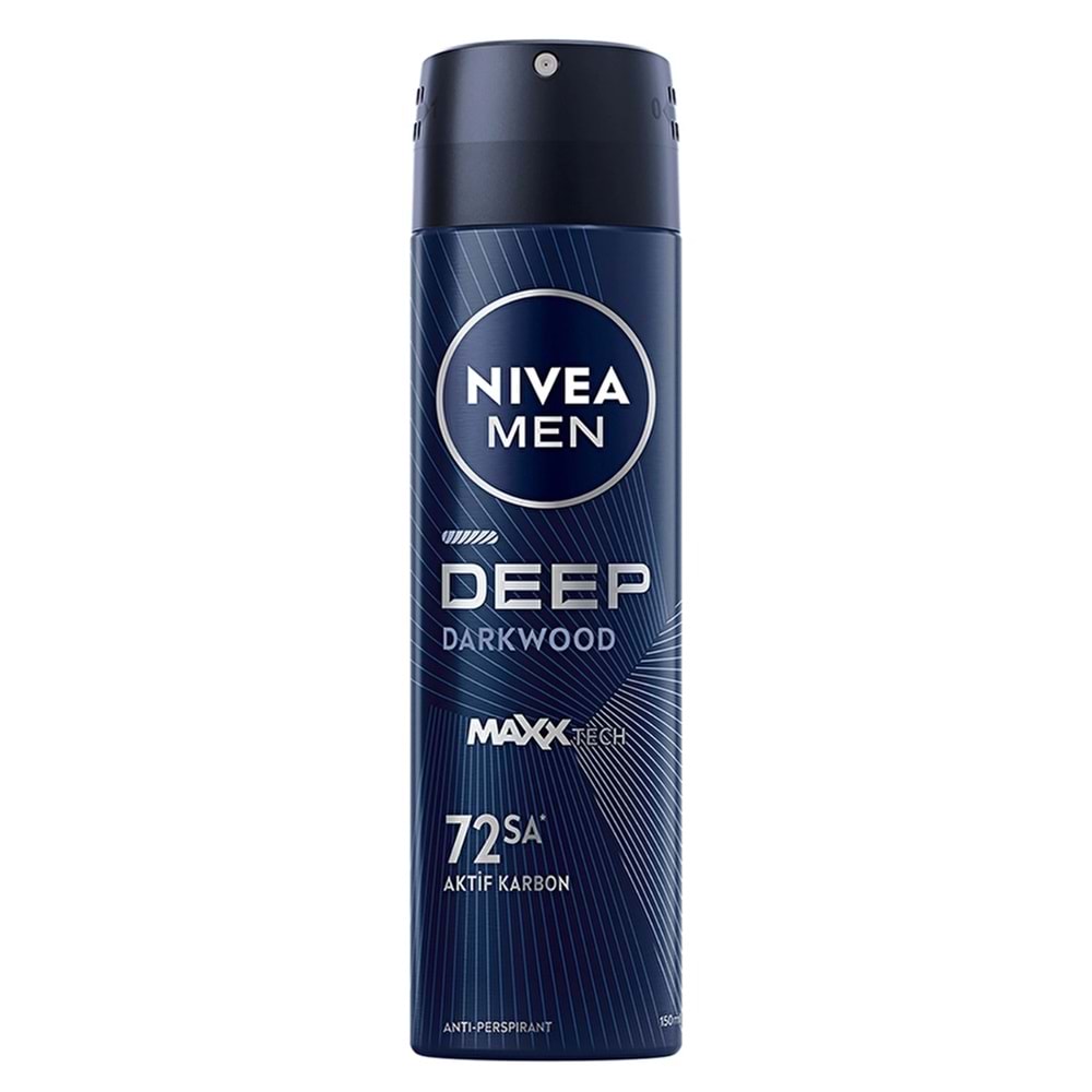 NIVEA DEO BAY 150ML DEEP BLACK