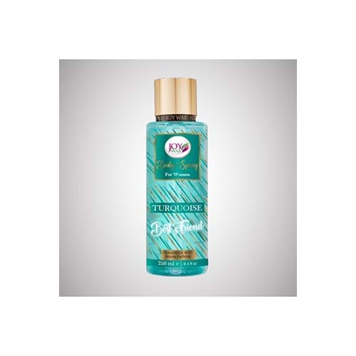 JOY WAX BODY SPRAY WOMEN TURQOISE 250ML