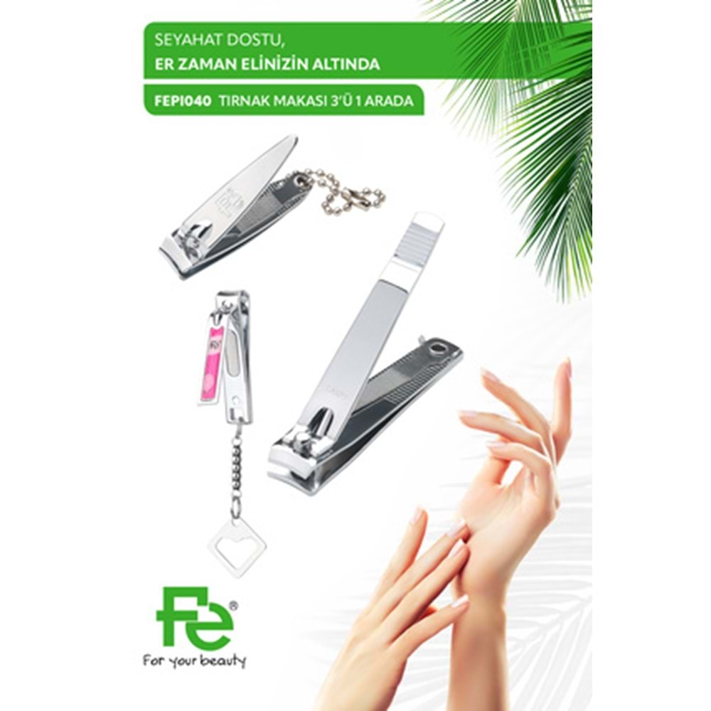 FE TIRNAK MAKASI 2Lİ SET