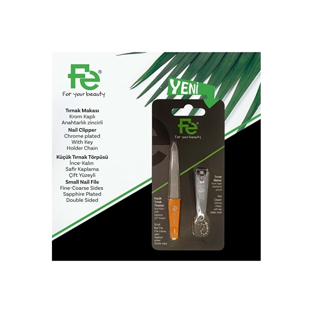 FE TIRNAK MAKASI VE TÖRPÜ 2Lİ EKO PAKET