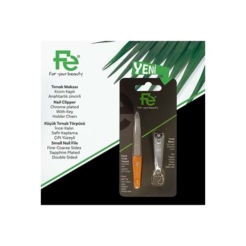 FE TIRNAK MAKASI VE TÖRPÜ 2Lİ EKO PAKET