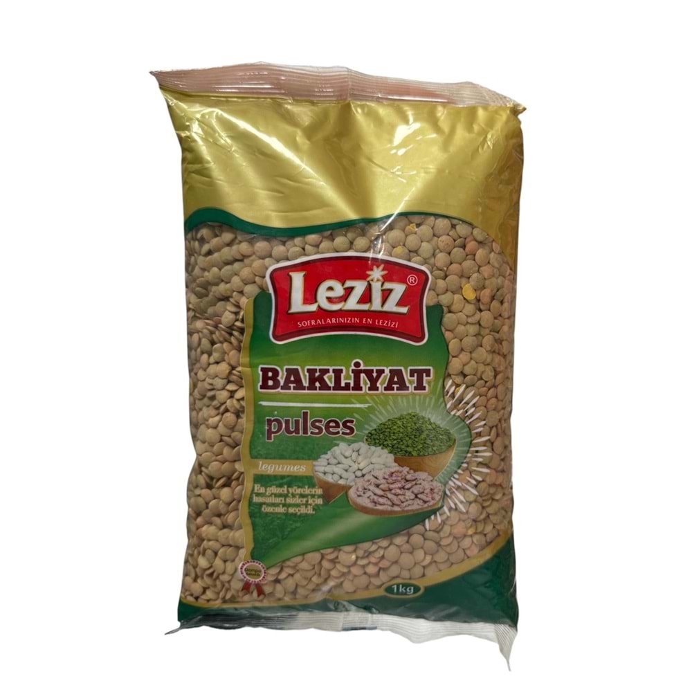 LEZİZ YEŞİL MERCİMEK 1KG