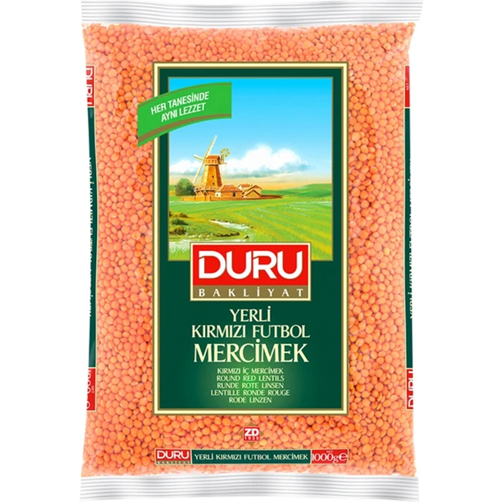 DURU KIRMIZI MERCİMEK 5KG